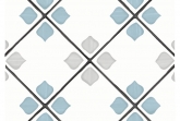 Patchwork tegels - Tanger Silver Rhomb