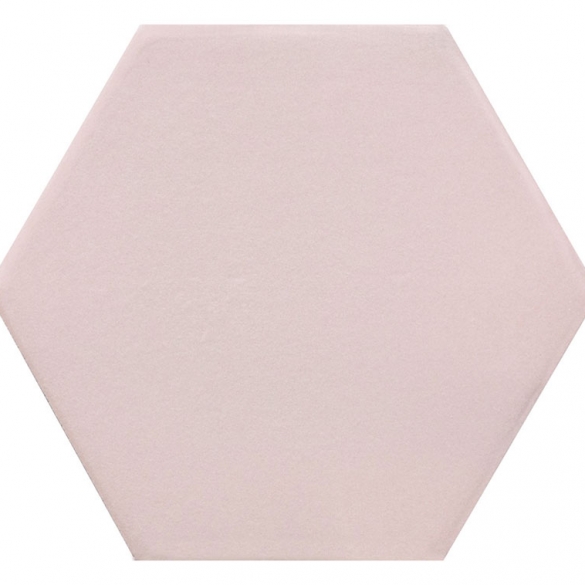 Hexagon tegels roze - Lingotti Cipria - Mat