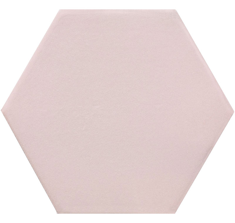 Hexagon tegels roze - Lingotti Cipria - Mat