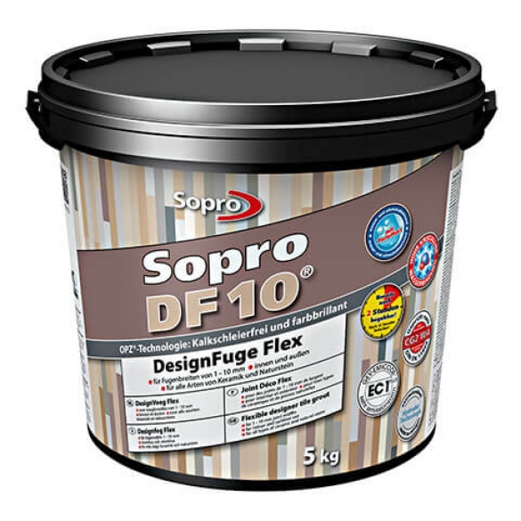 Voegmiddel grijs - Sopro DF10® Designvoeg Flex Lichtgrijs