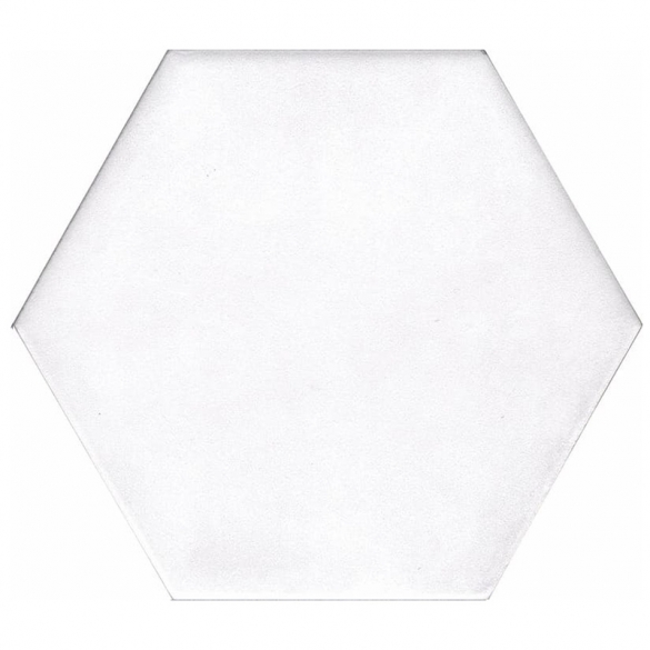 Hexagon tegels wit - Nuance Exa Latte - Mat