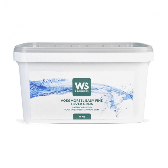 Onderhoud & verwerking - WS Voegmortel Easy Fine Zilver Grijs 15 kg