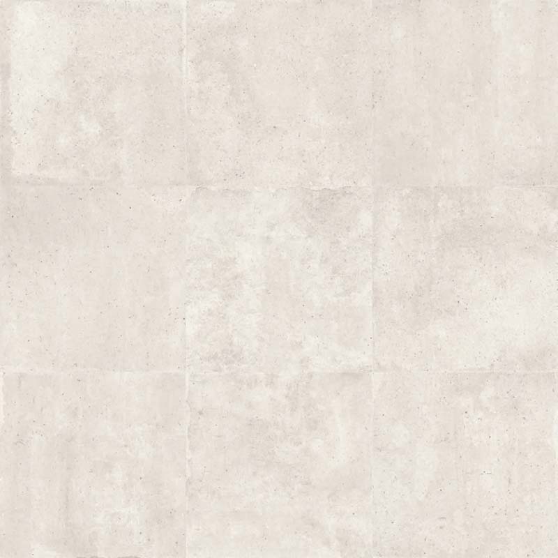 Vloertegels betonlook 60x60 cm - Doks White