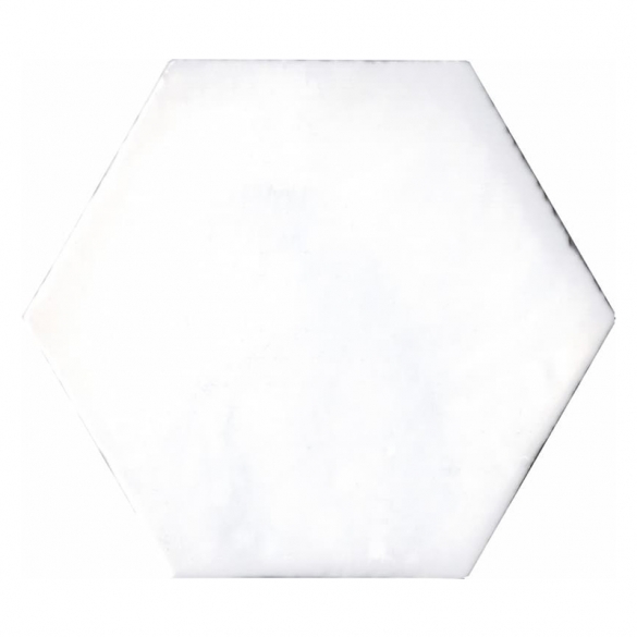 Hexagon tegels wit - Manual Exagono Blanco - Mat