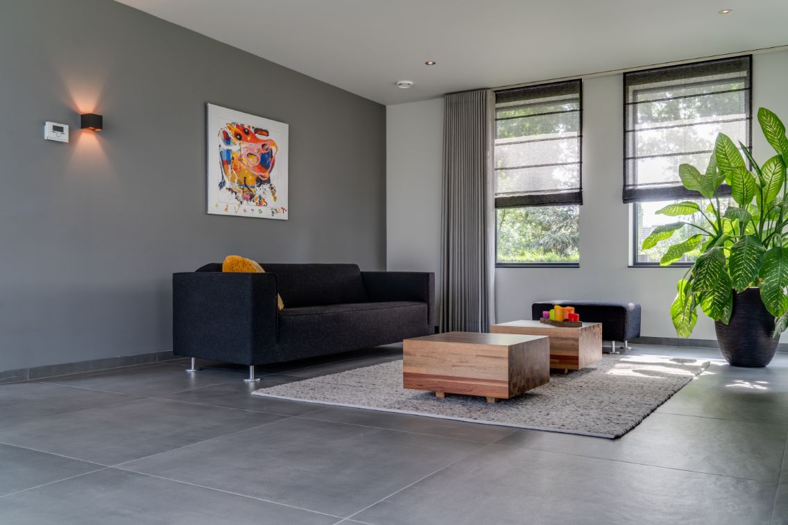 Vloertegels betonlook 100x100 cm - Essere Concreti Lega