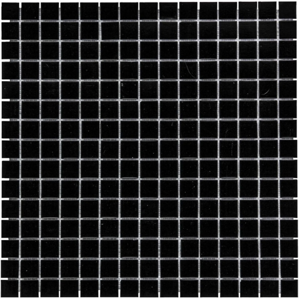 Mozaïek tegels zwart - Amsterdam Basic Black - Mat