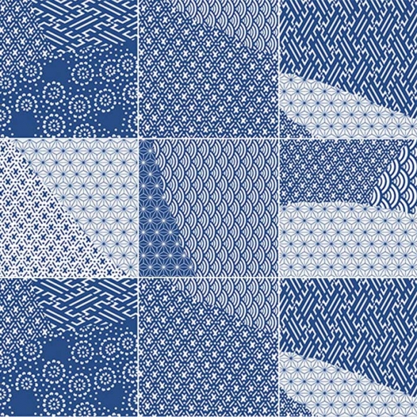 Fioranese tegels - Kintsugi Japan-Mix Blue