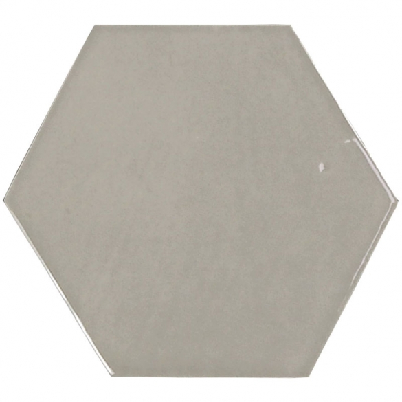 Hexagon tegels - Zellige Hexa Grey - Glossy