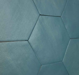Hexagon tegels - Hexa Off Victorian Green - Mat