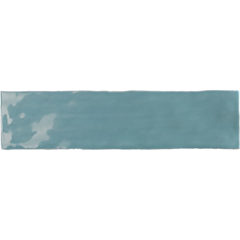 Blauwe wandtegels - Crayon Verdeacqua - Glossy