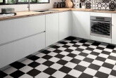 Tegels 20x20 - Patchwork Black & White - White