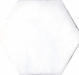 Hexagon tegels - Manual Exagono Blanco - Mat