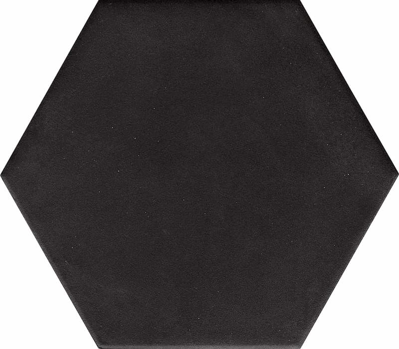 Hexagon tegels zwart - Nuance Exa Nero - Mat