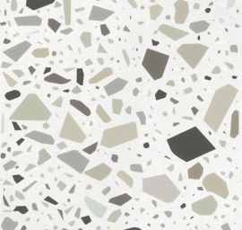 Terrazzo vloertegels - Confetti Bianco Beige