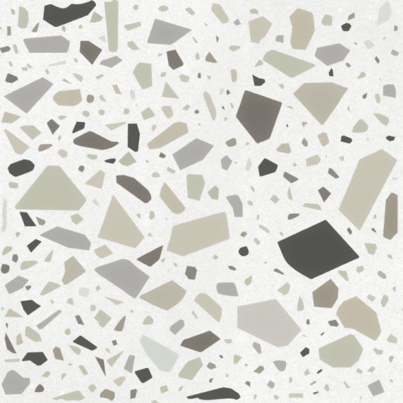 Witte vloertegels - Confetti Bianco Beige