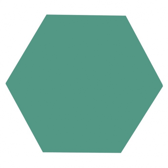 Hexagon tegels groen - Good Vibes Green