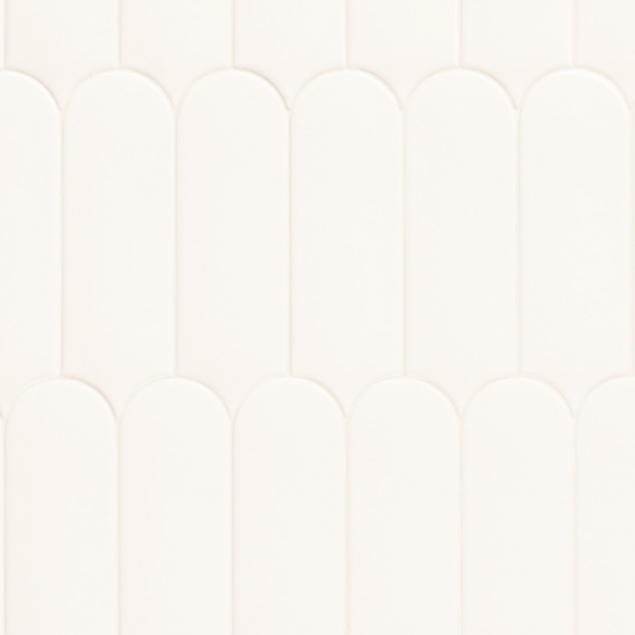 Retro tegels - Fan White Brillo - Glossy