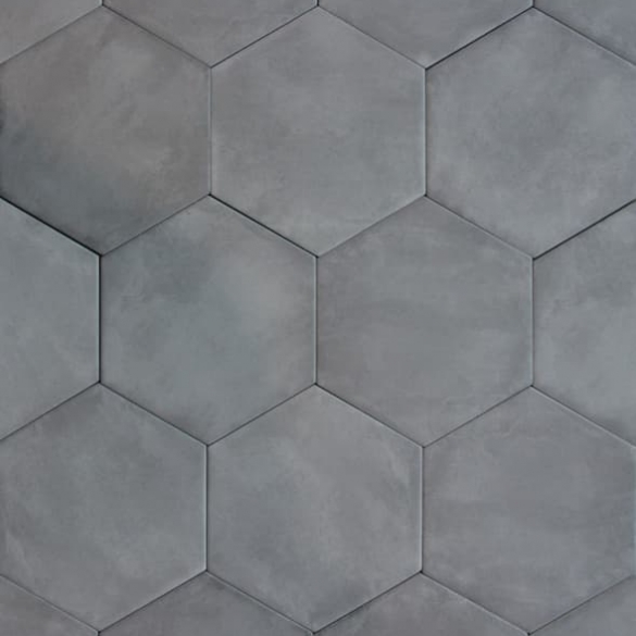 Hexagon tegels - Nuance Exa Ferro - Mat