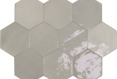 Hexagon tegels - Zellige Hexa Grey - Glossy