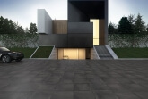 Keramiek op beton - CeraDeco Cemento Black