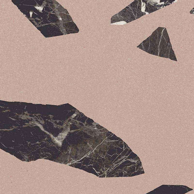Terrazzo vloertegels - Medley Pink Rock