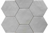 Hexagon tegels - Hexa Off Grey - Mat