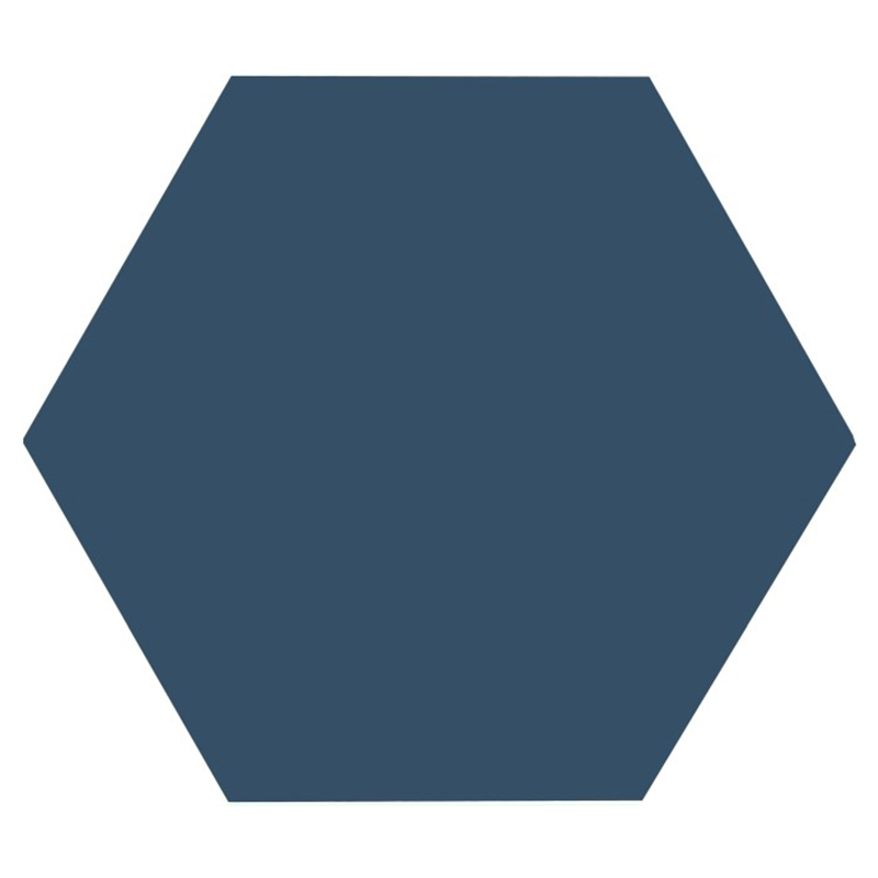 Hexagon tegels blauw - Good Vibes Navy - Mat