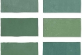 Metro tegels groen - Fez Emerald - Mat