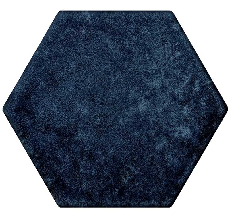 Hexagon tegels blauw - Esamarine Blu - Glossy