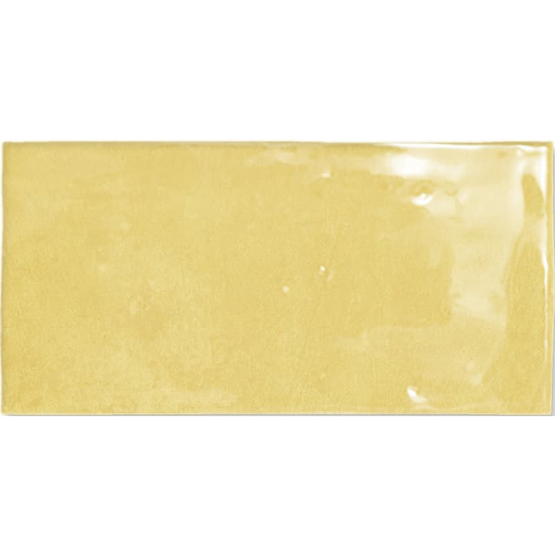 Visgraat tegels - Fez Mustard - Glossy
