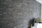 Natuursteen strips - Black Slate Stone Panels - Split Face
