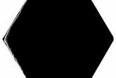 Hexagon tegels zwart - Manual Exagono Negro - Mat