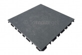 Waterdoorlatende terrastegels - X1 Concrete Black