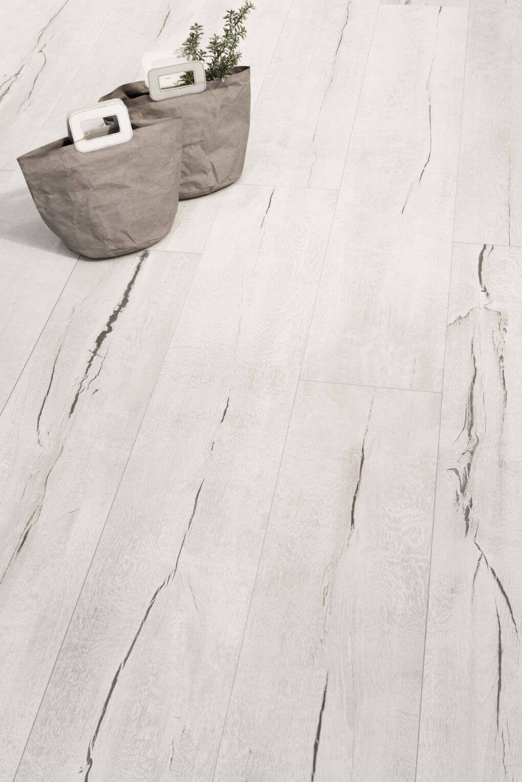 Vloertegels 30x180 - Timewood White