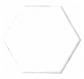 Hexagon tegels - Manual Exagono Blanco - Glossy
