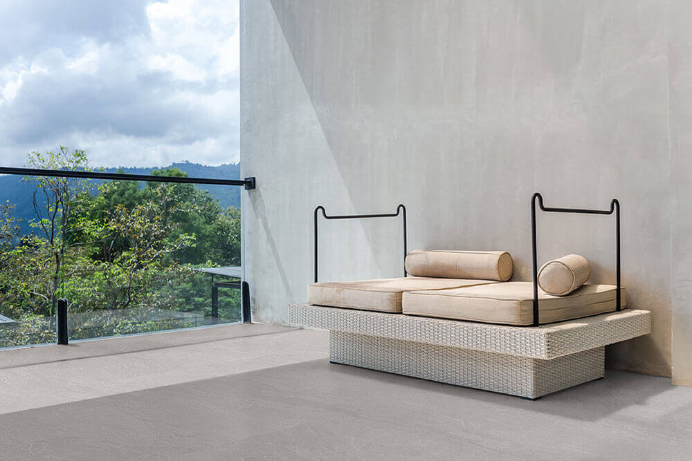 Keramiek op beton - CeraDeco Nordica Grey