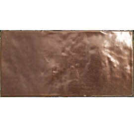 Bruine wandtegels - Fez Copper - Glossy