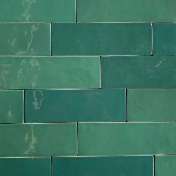 Visgraat tegels - Safi Emerald